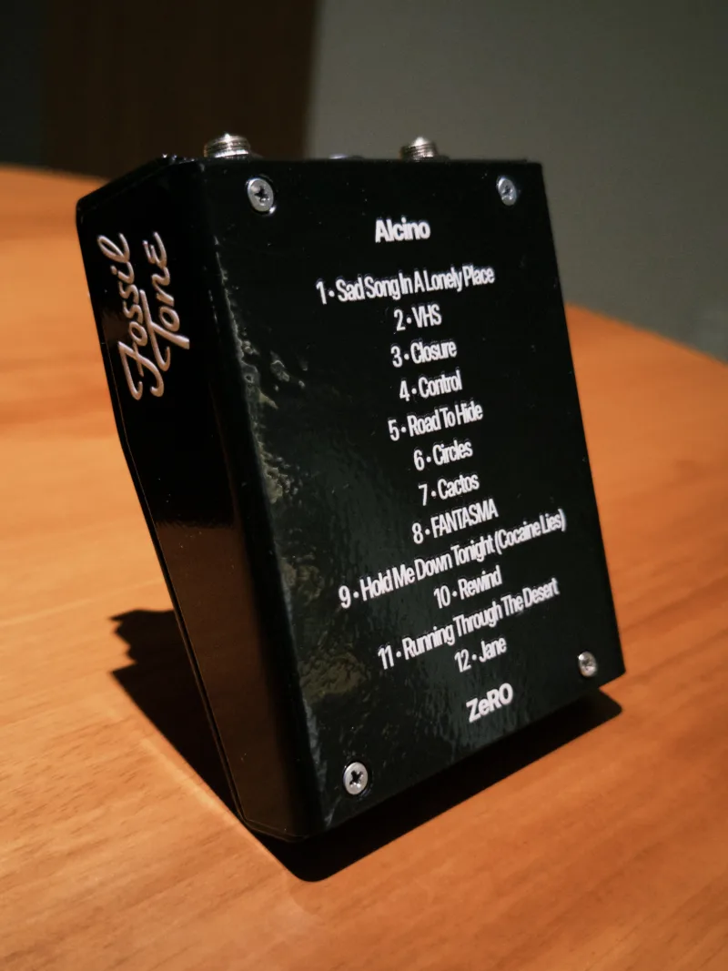 Pedal ZeRO Alcino Edition, da Fossil Tone.